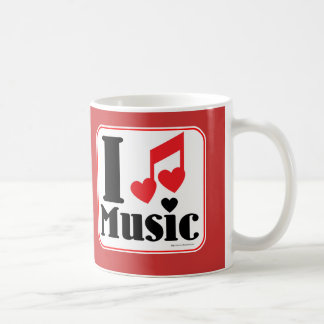 Coole Herzmusik Spaß Song Episches Motto Kaffeetasse