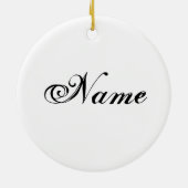 Coole Herztätowierungsverzierung Keramikornament (Hinten)