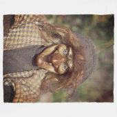 Coole Hexe Fleece Blanket! (Vorderseite (Horizontal))