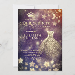 Coole Himmelskleidsterne Einladung