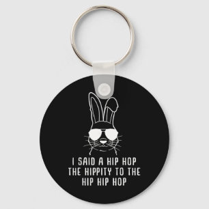 Coole Hip-Hop-Sonnenbrille Bunny Oster-Geschenk Mä Schlüsselanhänger