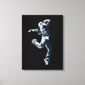 Coole Hip Hop Tänzerkunst Leinwand (Vorderseite)