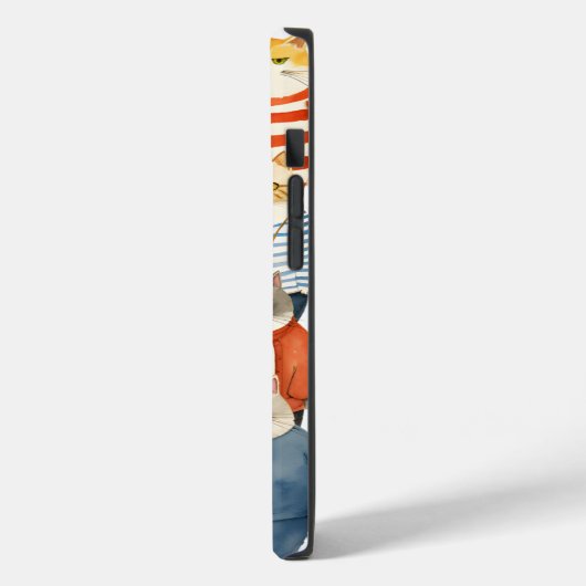 COOLE HIPSTER CATS Case-Mate iPhone HÜLLE (Rückseite / Links)