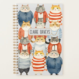 COOLE HIPSTER CATS PLANER