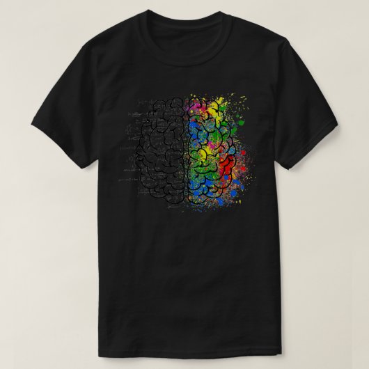 coole Hirnkunst T-Shirt (Design vorne)