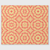 Coole Hochzeit mit Vintager Geometrie Geschenkpapier (Flach)