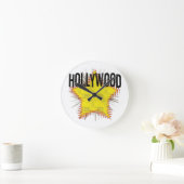 Coole Hollywood Uhr! Runde Wanduhr (Zuhause)