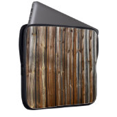 Coole Holzstruktur Laptopschutzhülle (Vorne Rechts)
