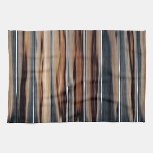 Coole Holzstruktur mit weichem Ton Handtuch (Horizontal)