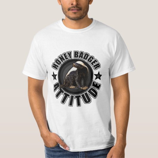 Coole Honig-Dachs-Haltung für unaufhaltsame Leute T-Shirt (Vorderseite)