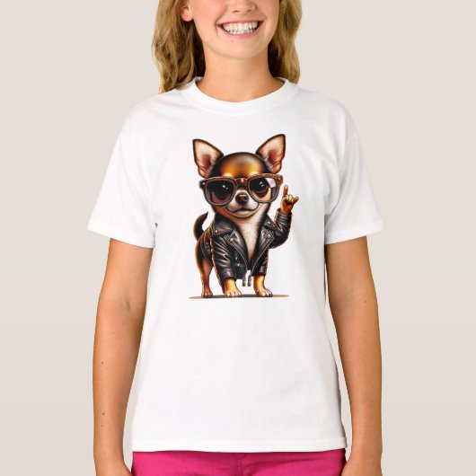 coole huahua T-Shirt (Vorderseite)