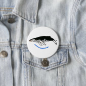 Coole Humpback WHALE Wildlife - Natur - Button (Beispiel)
