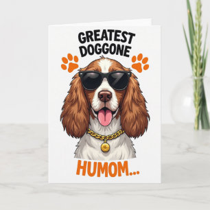 Coole Hund Humom Muttertagskarte Karte