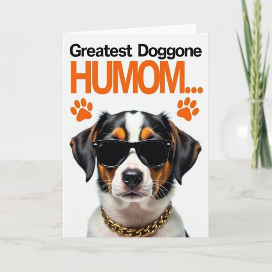 Coole Hund Karte (Vorderseite)