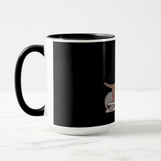 Coole Hunde Lieben Workout Tasse (Links)