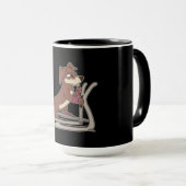 Coole Hunde Lieben Workout Tasse (VorderseiteRechts)