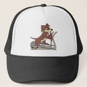 Coole Hunde Lieben Workout Truckerkappe