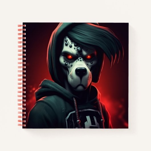Coole Hunde Notizblock (Vorderseite)