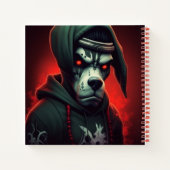 Coole Hunde Notizblock (Rückseite)