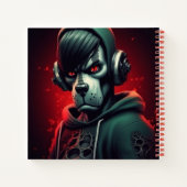 Coole Hunde Notizblock (Rückseite)