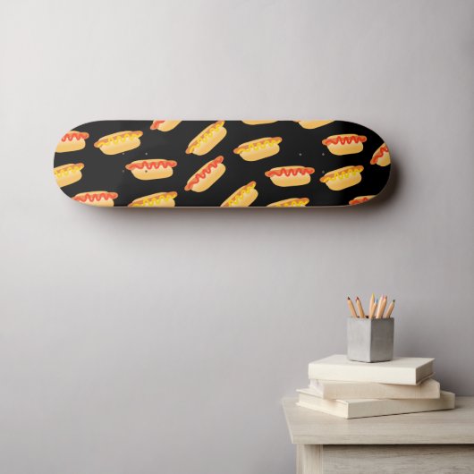 Coole Hunde Skateboard (Wandkunst (Horz))