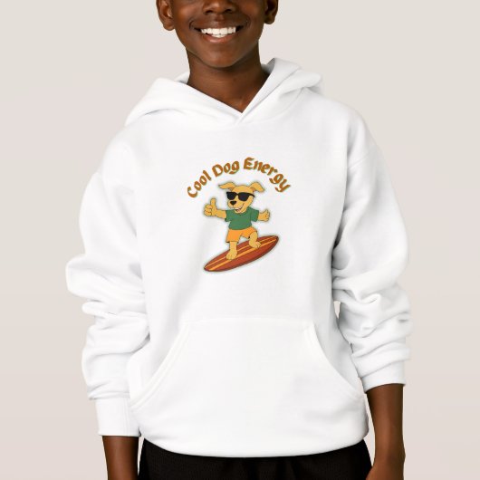 Coole Hundeenergie Hoodie (Vorderseite)
