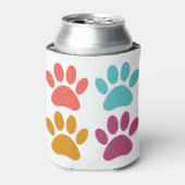 Coole Hundepapierdrucke Dosenkühler (Kanne Vorderseite)