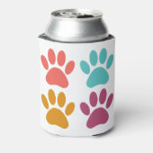 Coole Hundepapierdrucke Dosenkühler (Kanne Rückseite)