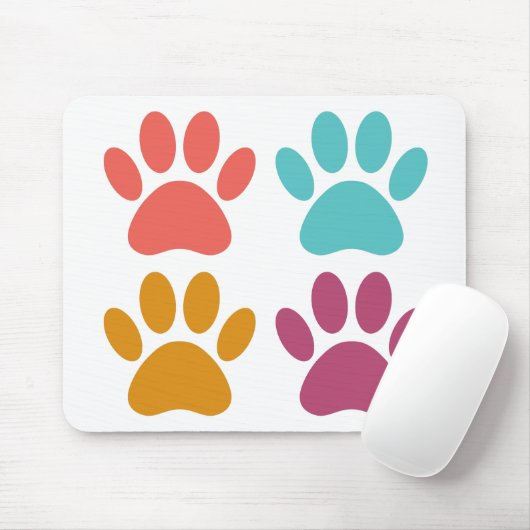 Coole Hundepapierdrucke Mousepad (Mit Mouse)
