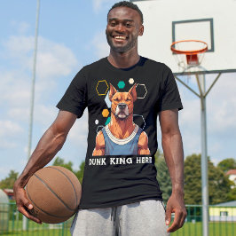 Coole Hundeschenke für Basketball-Liebhaber Traine T-Shirt