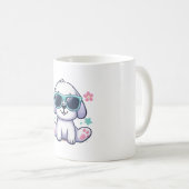 Coole Hundestil Kaffeetasse (VorderseiteRechts)