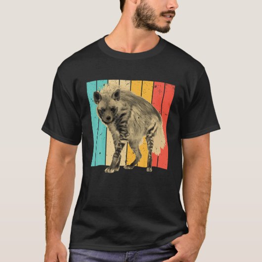 Coole Hyena für Männer Frauen Afrika Tierschutz T-Shirt (Vorderseite)