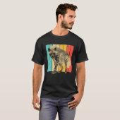 Coole Hyena für Männer Frauen Afrika Tierschutz T-Shirt (Vorne ganz)