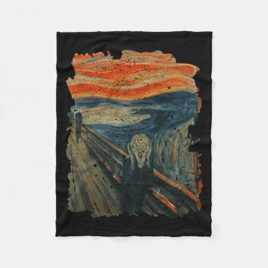 Coole Illustration Berühmtes Gemälde Berühmtes Gem Fleecedecke (Vorderseite)