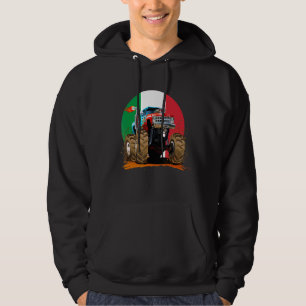 Coole Illustration Monster Mud Truck mit Italien F Hoodie