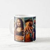 Coole Illustrationen Kaffeetasse (Vorderseite Links)