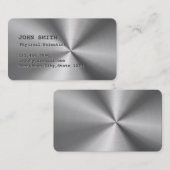 Coole Imitat - Steel Physical Scientist Business C Visitenkarte (Vorne/Hinten)