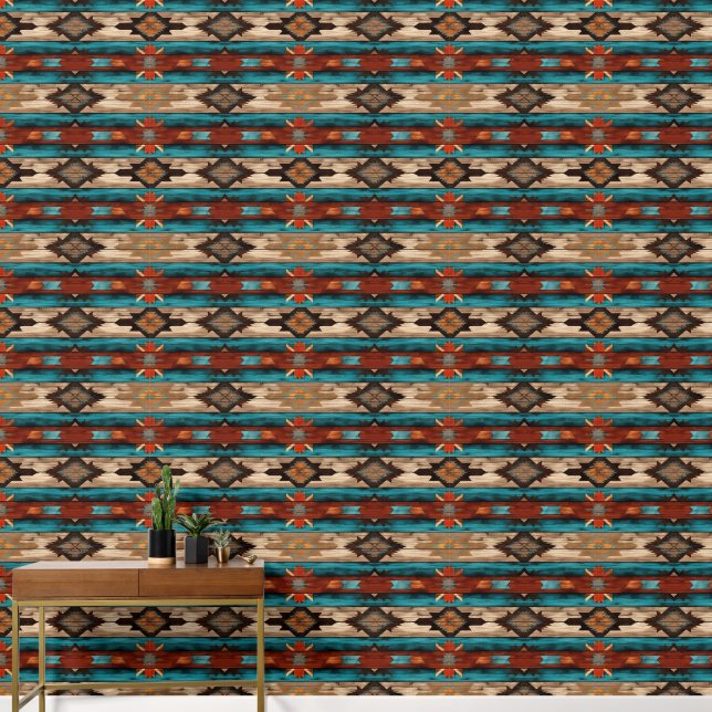 Coole Imitate aus Western Tapete (Korridor)