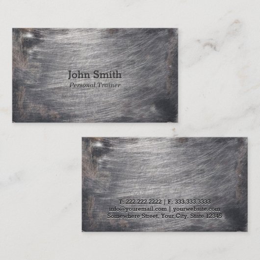 Coole Imitate - Business Cards für die Fitness von Visitenkarte (Vorne/Hinten)