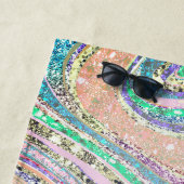 Coole Imitate Glitzer aus Marmor Strandtuch (Beispiel)