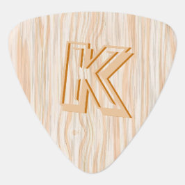 Coole Imitate Mit Monogramm Musik aus Holz Plektrum