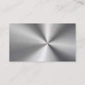 Coole Imitate - Stainless Steel Promoter Business  Visitenkarte (Rückseite)