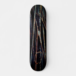 Coole Industriebars Skateboard