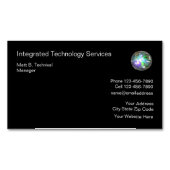 Coole Informatik Magnetische Visitenkarte (Vorderseite)