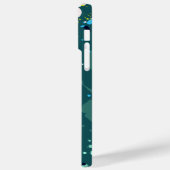 Coole Initialen für den grünen Spritzer Case-Mate iPhone Hülle (Rückseite / Links)