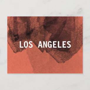 Coole Inspiration für Los Angeles Modernes Design Postkarte
