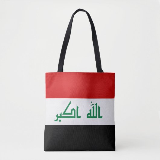 Coole Irak-Fahne Tasche (Vorderseite)