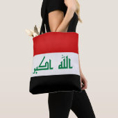 Coole Irak-Fahne Tasche (Von Nahem)