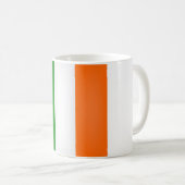 Coole irische Flagge Kaffeetasse (VorderseiteRechts)