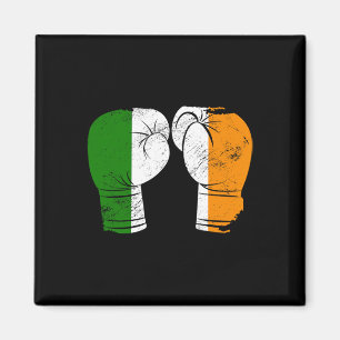 Coole irische Flagge Vintage Irische Flagge Boxhan Magnet